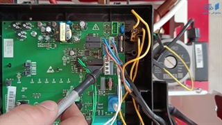 تبدیل پکیج ایران رادیاتور دیافراگمی به شیر برقی مجتمع فنی دارالفنون