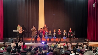 اجرای صحنه ای رقص آذربایجانی کودکان آیلان تهران در سینما المپیک