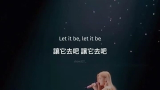 ویدیو کوتاه از اجرای زیبای رزی با اهنگ let it be