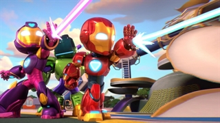 انیمیشن ملاقات با مرد آهنی و دوستان شگفت‌انگیزش فصل اول قسمت 10 با دوبله فارسی/Iron Man and His Awesome Friends2025