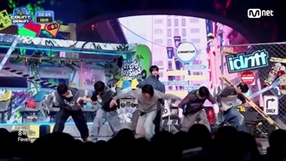اجرای petty boy swag از ایدنتیتی در ام‌کانت‌داون/ idntt mcountdown
