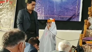 رجز خانی دختر ایرانی ساینا خلیلی از روستای خلیلی در استان فارس