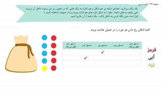 ریاضی پنجم ابتدایی _ مبحث احتمال