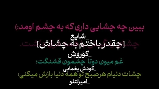 کاش میشد بهت بگم