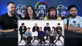 Reaction to bts wired interview