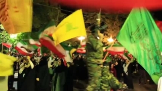 تجمع خیابانی شبانه در شب 61 جنگ رمضان میدان هفت حوض تهران