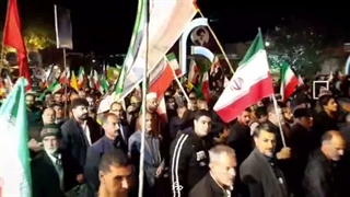 مداحی این مردم معجزه قرنند - حضور شبانه مردمی در خیابانها - جنگ رمضان 1405