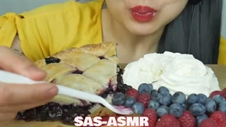 Sas Asmr _ ASMR Blueberry PIE