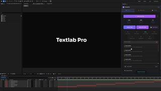 فیلم آموزش Textlab Pro پلاگین افترافکت