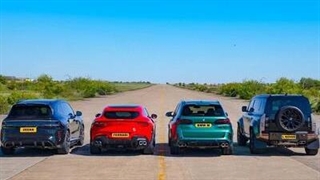 درگ زیکر 8X با شاسی‌بلندهای قدرتمند فراری، بی‌ام‌و و لندروور!