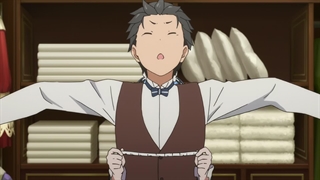 تماشای انیمه جذاب Re:zero (شروع زندگی در دنیایی دیگر) ف1ق4