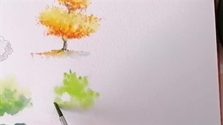 درخت آبرنگی