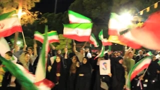تجمع شبانه مردمی نودو دومین شب میدان نبوت جتگ رمضان