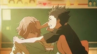 شوکو و شویا ادیت از انیمه یک صدای خاموش(silent voice)