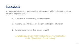 1. What are functions
