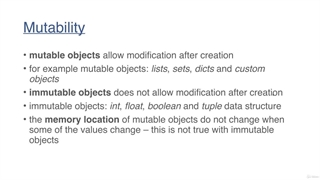 13. Mutability and immutability