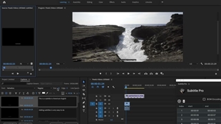 فیلم آموزش Subtitle Pro در پریمیر + دانلود