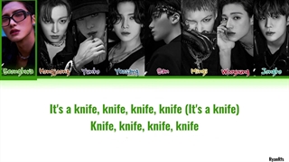 [Not Ai Cover] How Would Ateez Sing 'KNIFE' By Enhypen (Color Coded Lyrics)