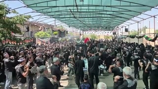 عاشورا و هیئت حضرت ابوالفضل علیه السلام مسجدالهادی زفره 1405