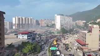 کشته‌های زلزله ونزوئلا به ۵۸۹ تن رسید