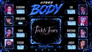 ATEEZ - BODY - LINE DISTRIBUTION