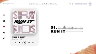 آهنگ Run It از Stray Kids ورژن بی‌کلام