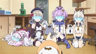 انیمه آزور لین: آرام پیش برو!Azur Lane: Bisoku Zenshin! Ni!! فصل دوم قسمت 1