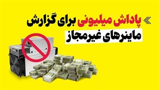 پاداش میلیونی برای گزارش ماینرهای غیرمجاز