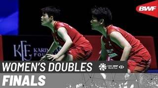 مسابقه فینال بدمینتون KFF Singapore Badminton 2026 دوبل زنان - Liu-Tan از چین درمقابل Jia-Zhang از چین