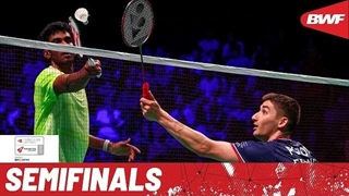 مسابقه نیمه نهایی Thomas Cup بین تیم فرانسه و هند - BWF Thomas Cup Finals 2026 France vs India Semifinals