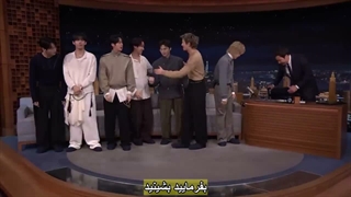 مصاحبه Jimmy Fallon از برنامه The Tonight Show با گروه BTS ارای Arirang قسمت 1 از 4