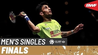 مسابقه فینال بدمینتون YONEX All England Open 2026 سینگل مردان - Lakshya Sen از هند درمقابل Lin Chun-Yi از چین تایپه