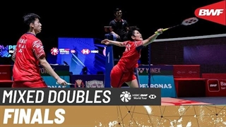 مسابقه فینال بدمینتون PETRONAS Malaysia Open 2026 دوبل میکس - Feng-Huang از چین درمقابل Jiang-Wei از چین