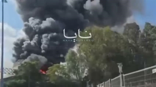 آتش سوزی گسترده در اسقاطیل