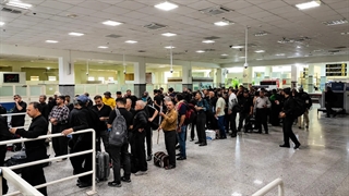 تردد زائران در مرز خسروی یک هفته مانده به اربعین