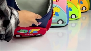 بررسی کیف کوله پشتی بچه‌گانه زرافه و تمساح اولنگ 6115 | OLANG